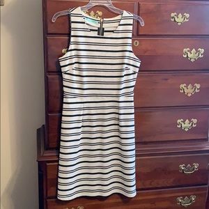 Sleeveless striped dress